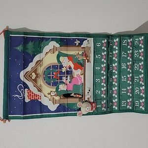 Christmas Countdown Calendar by Avon. Vintage NWOT